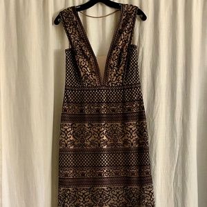 Elegant BCBG Lace Dress. With tags